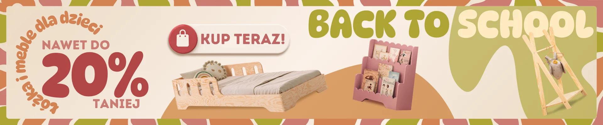 Promocja Back to School – do 20% taniej na meble i akcesoria dziecięce do 15.09.