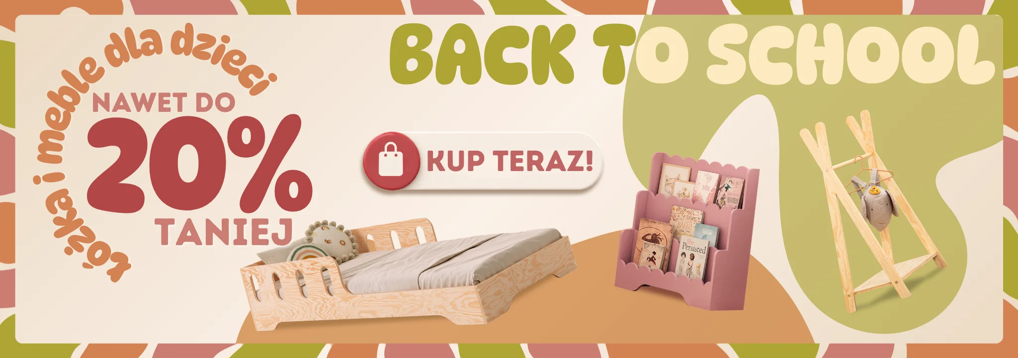 Promocja Back to School – do 20% taniej na meble i akcesoria dziecięce do 15.09.