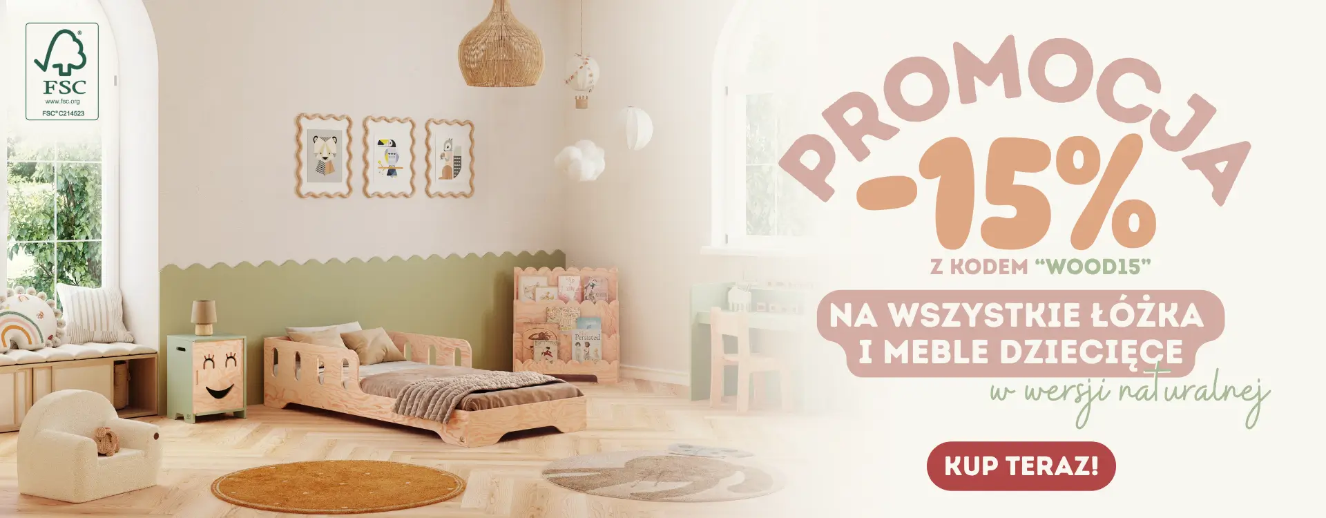 -15% na produkty w wersji naturalnej | Smartwood